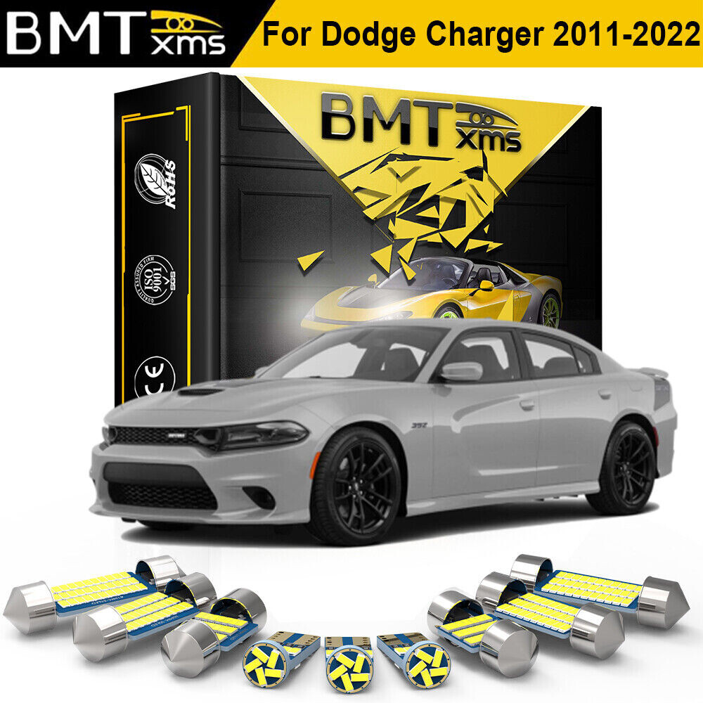 19x Canbus Interior LED Lights Bulb Package Kit For 2020 Dodge Charger 2011-2022