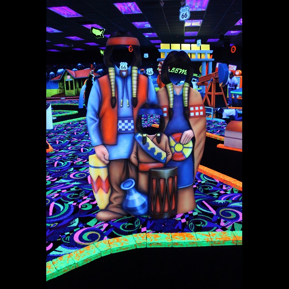 UV Black light Neon Fluorescent Rave Party Poster Acrylic Paint