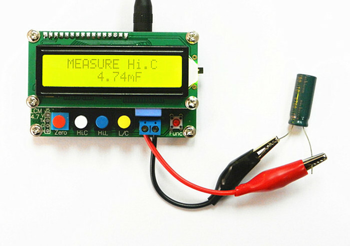 New LC100-A Digital L/C Inductance Capacitance LCD Display Meter High Precision