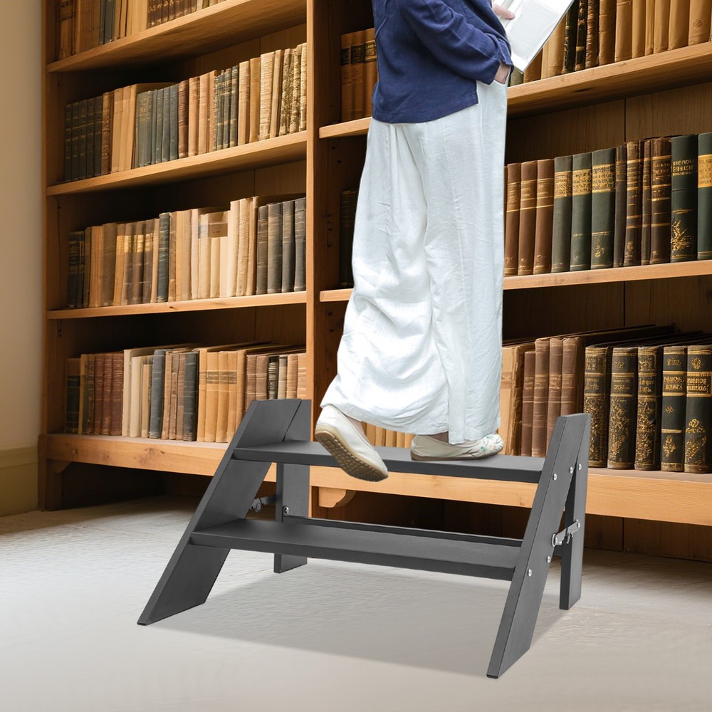 68.5*66*42cm Foldable Step Stool, 2 Step Folding RV Step Ladder, RV Step Stool