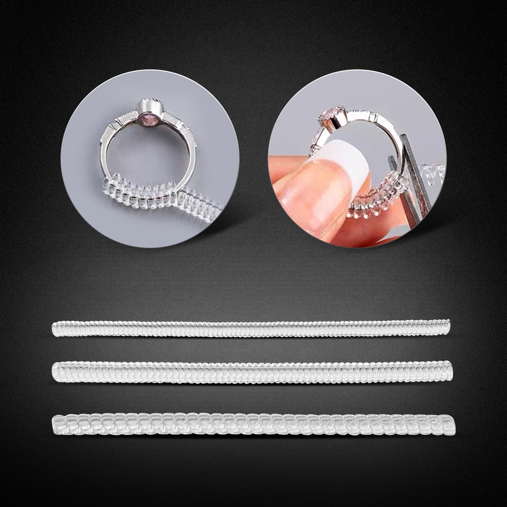 Ring Sizer Measuring Tool Mandrel Sizing Kit Metal metallic color