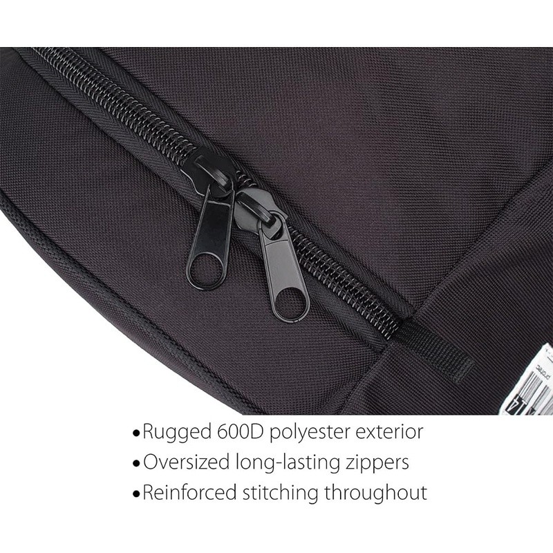 Tom Drum Bag 18in Large Capacity 10mm Padding Durable Nylon Adjustable Strap New