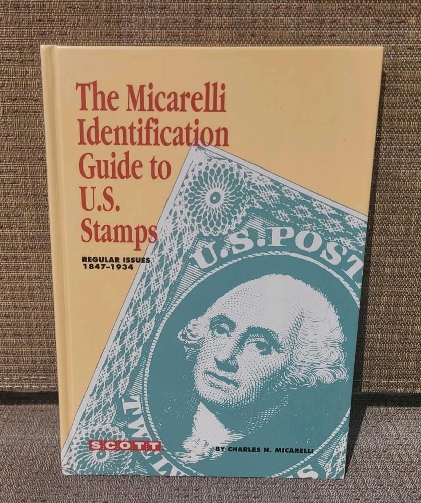 Micarelli Identification Guide to US Stamps Regular Issues 1847-1934 FREE SHIP!