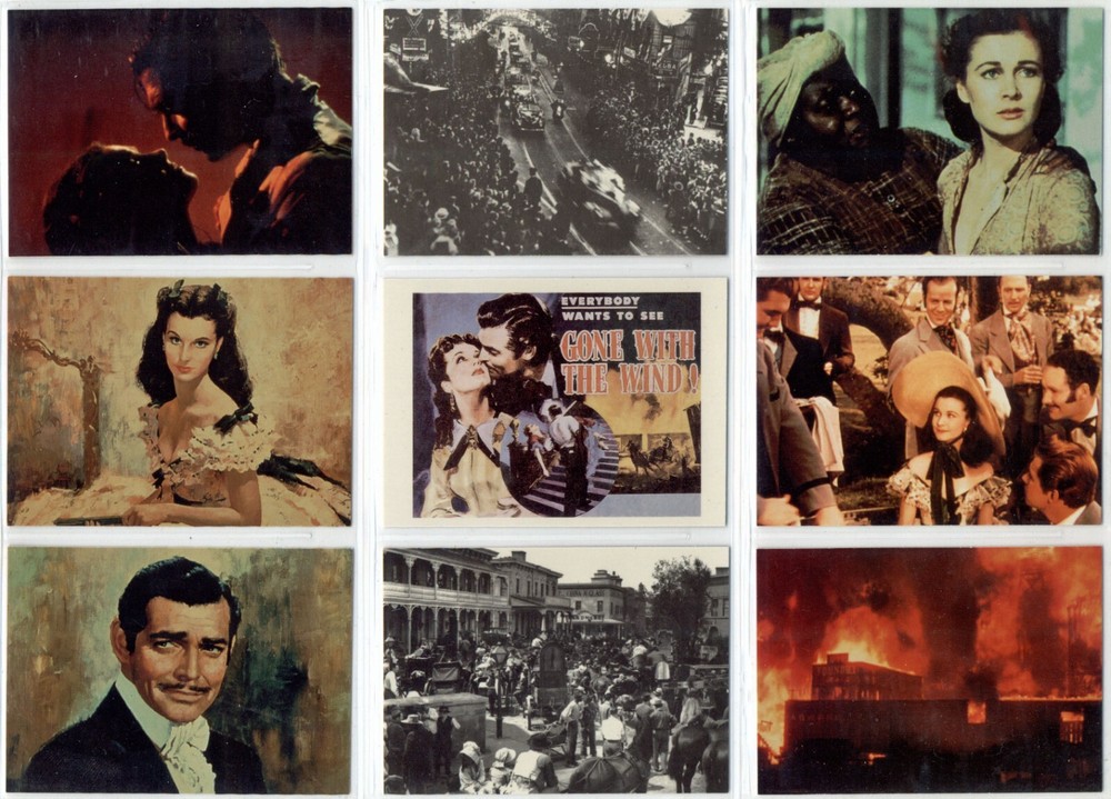 Gone With The Wind - complete 90 card set [DuoCards 1996]