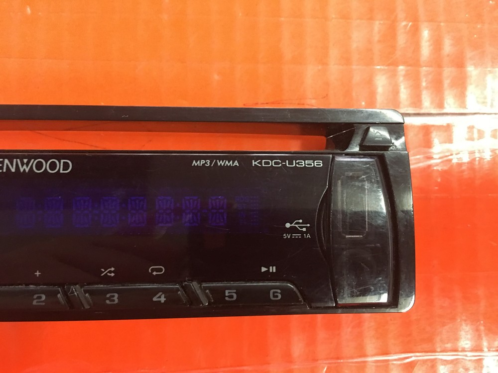 faceplate kdc-u356 kenwood