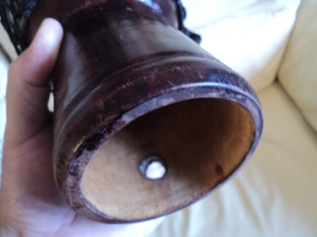 Vintage Small African Hand Made Drum