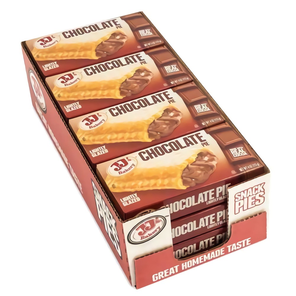 JJ's Bakery Chocolate Pie -- 12 per case.