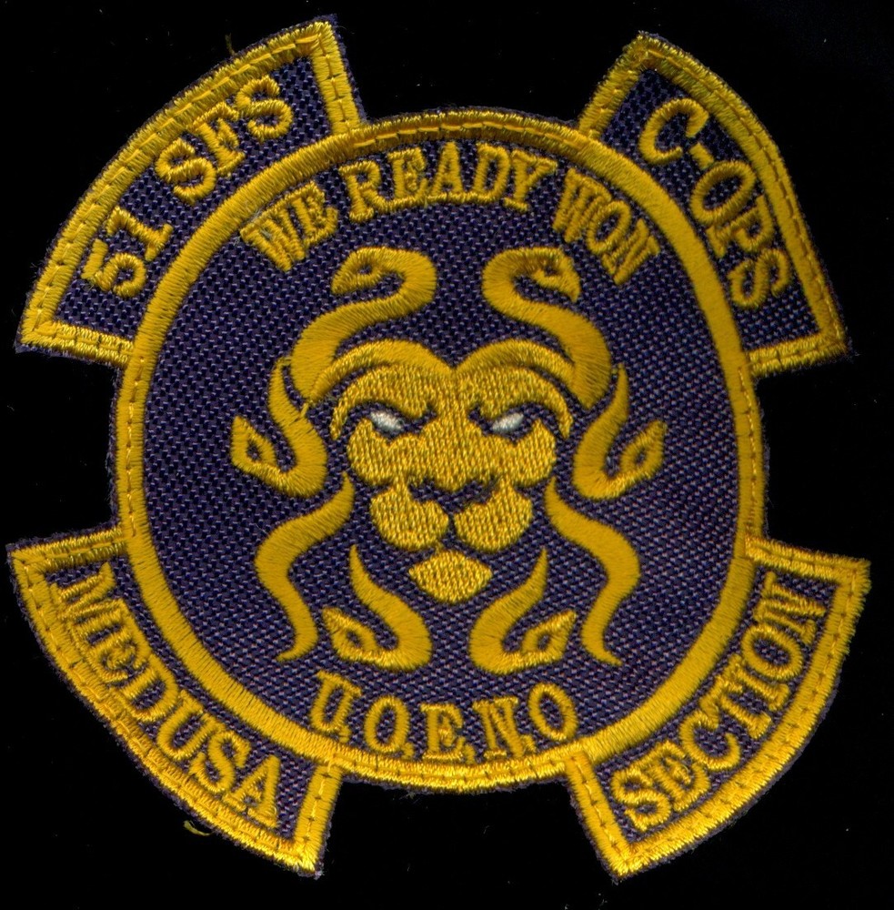 USAF Security Forces Squadron C-OPS Section Patch K-14