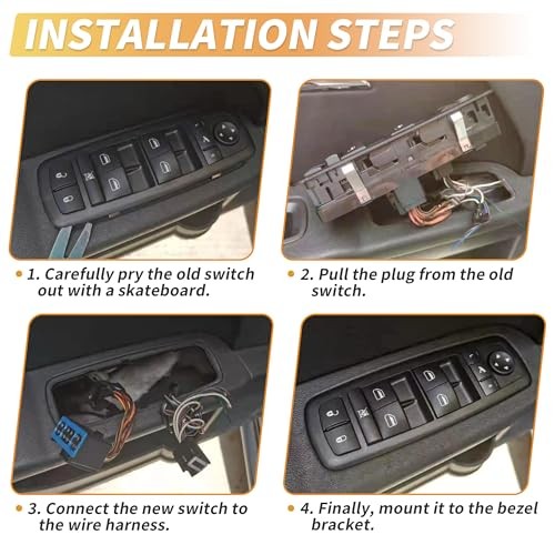 Front Left Driver Side Power Window Switch Window Control Switch for Ford