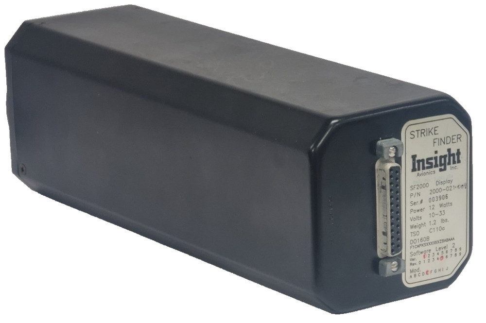 INSIGHT STRIKE FINDER SF2000 Display