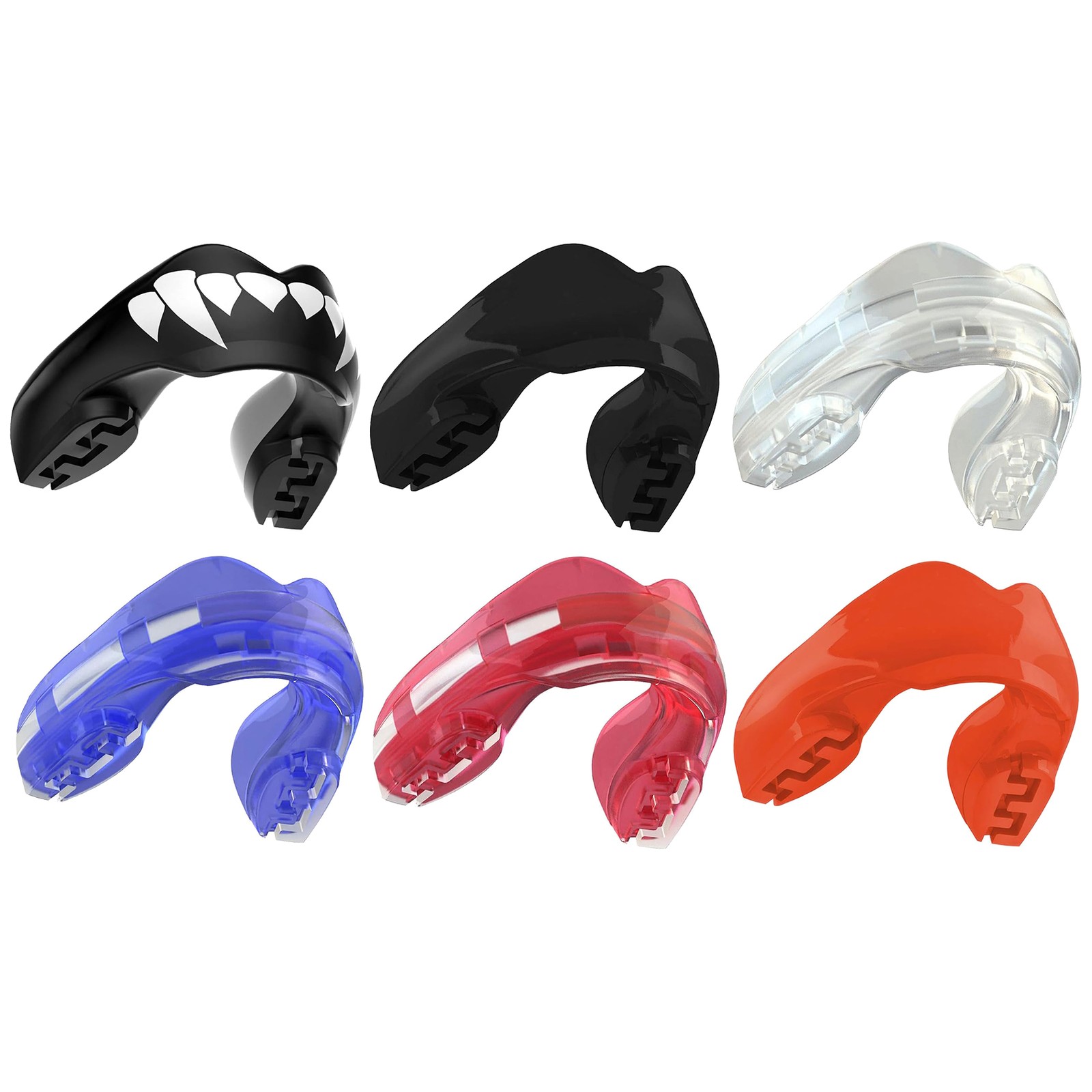 SAFEJAWZ Sports ORTHO Mouthguard for Braces Protective Mouth Guard with Case