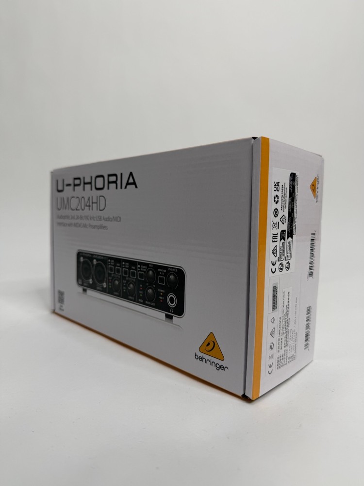 Behringer UMC204HD U-phoria USB Audio Interface