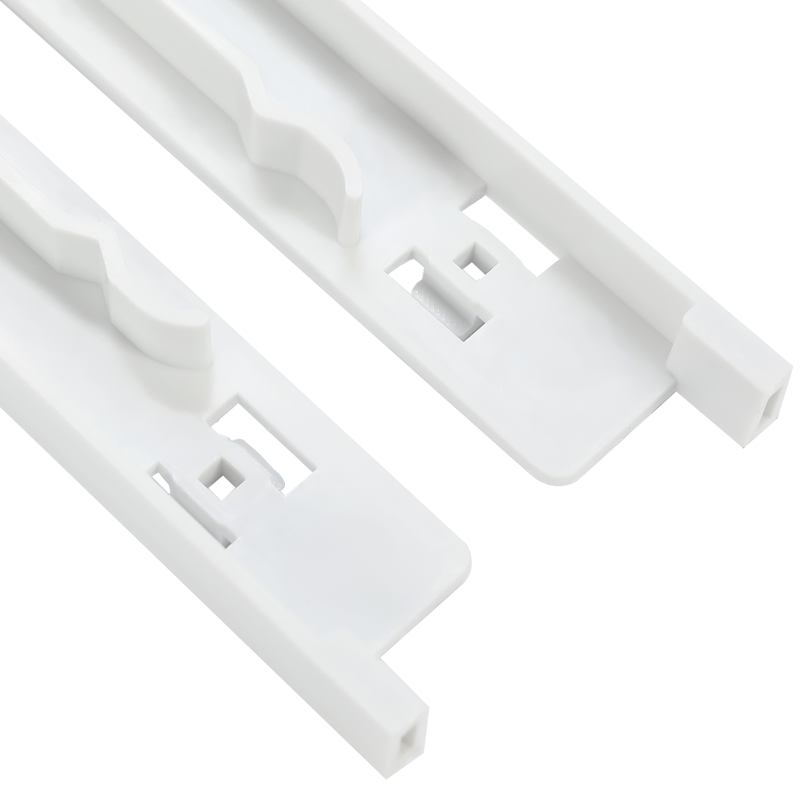 Left+Right Pan Hanger Slide Rail For Refrigerator Frigidaire 240530601 240530701