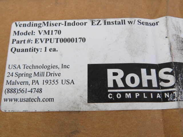 Vending Miser VM170 PIR Occupancy Sensor W/ Wall Mount ! NEW !