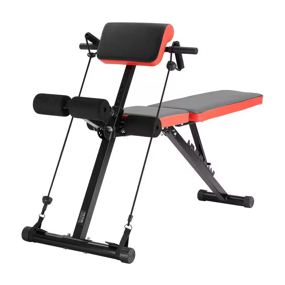 Multi-Functional Weight Bench for Full Body Workout, 770 Lbs. Adjustable and Fol