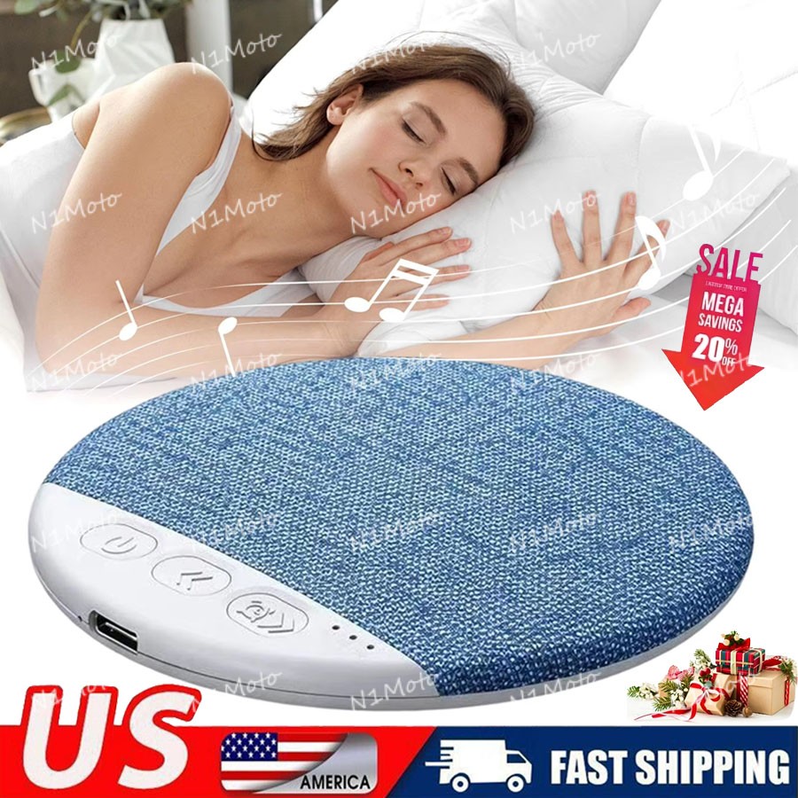 Under Pillow Speaker For Sleeping Bone Conduction Speaker With White Noise Timer