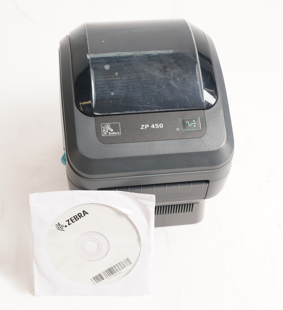 Zebra ZP 450 Label Thermal Monochrome Bar Code Printer
