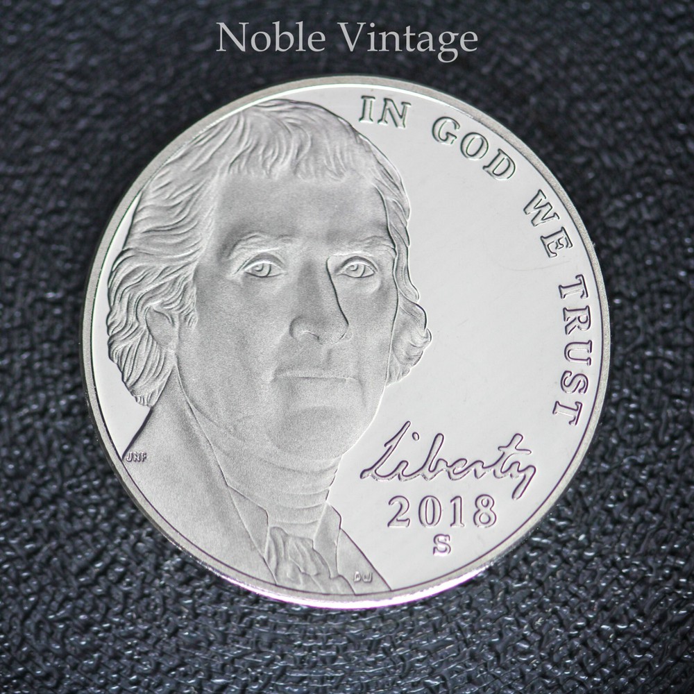 2018 S Proof Jefferson Nickel - From a Proof Set