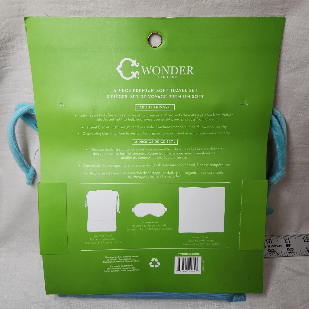 3 Piece C. Wonder Travel Set