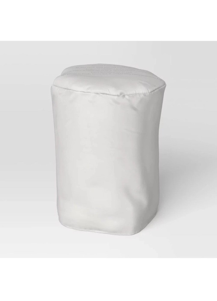 1lb Round Column Fire Pit White - Room Essentials