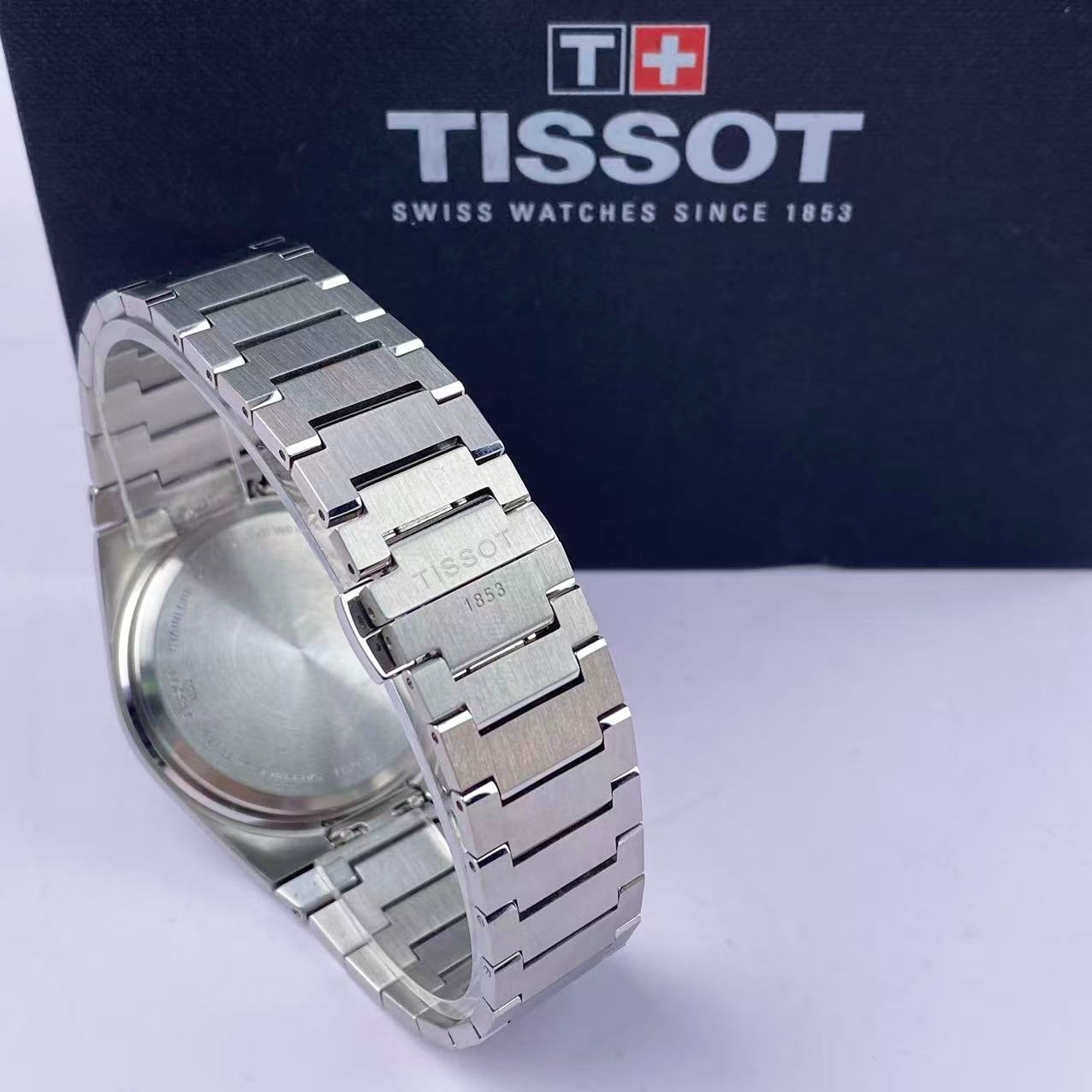 Tissot PRX Green Dial Men's Quartz Watch Stainless Steel 40mm T137.410.11.091.00