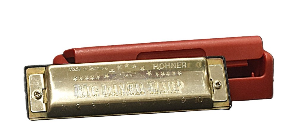 Vintage Hohner Big River Harp harmonica 111Z