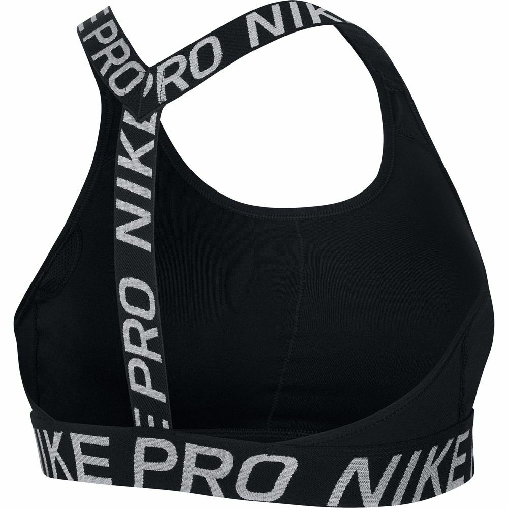 NEW! Nike [S] Women's DRI-FIT, T-Back Padded Sports Yoga Bra, Black, CN5265-010