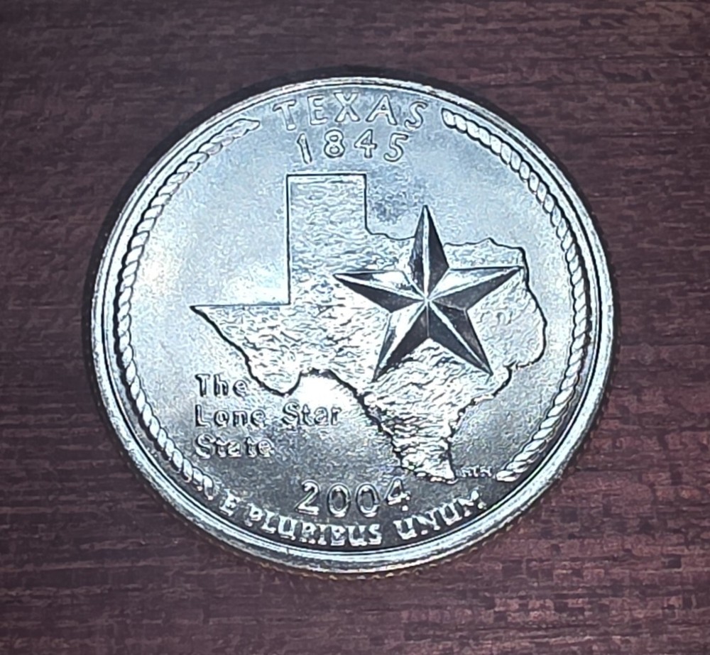 2004-D - Texas - U.S. State Quarter- UNC from US Mint
