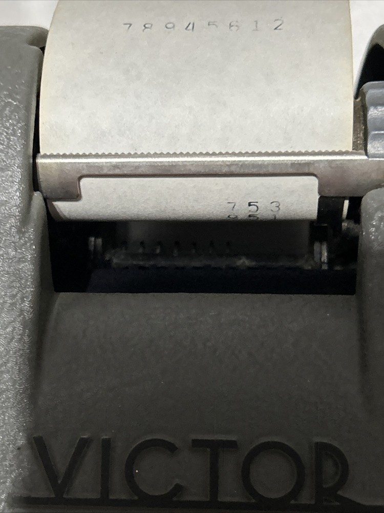 Vintage Victor Bakelite Adding Machine