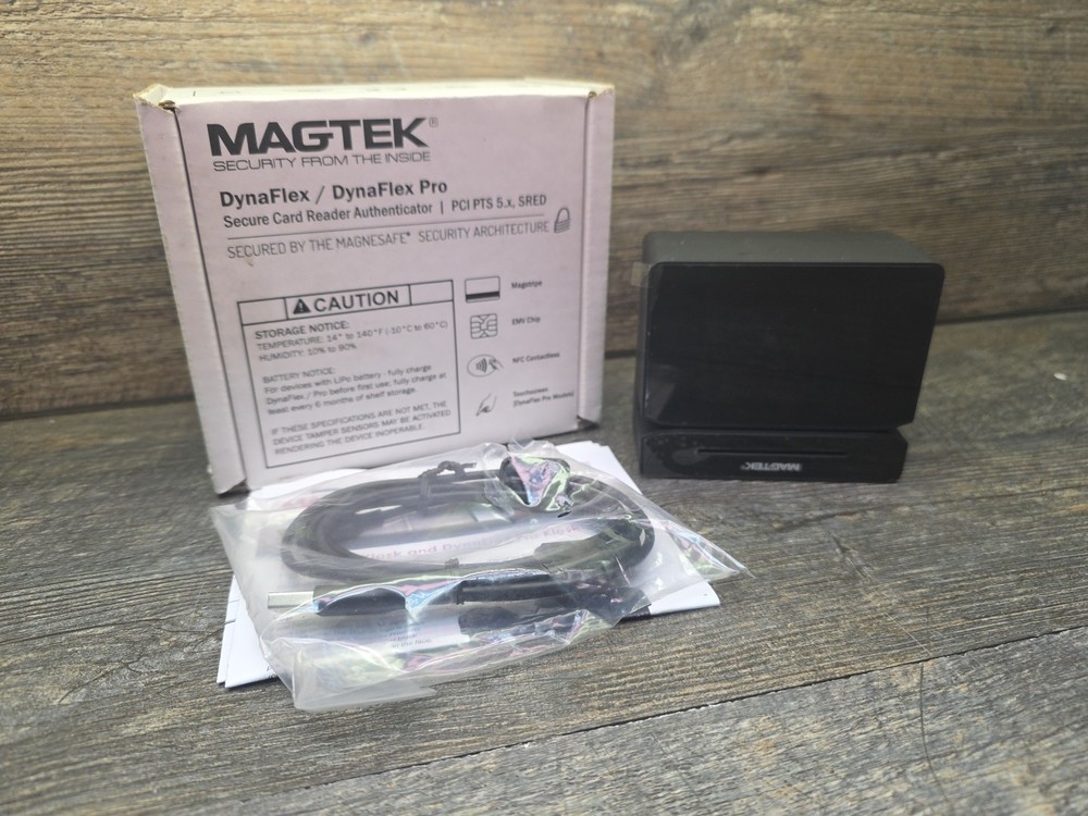 MagTek DynaFlex Pro  SECURE CARD READER AUTHENTICATOR  Emv, Magstrip Nfc New