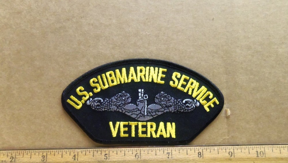 U.S. Submarine Service Veteran Embroidered Patch