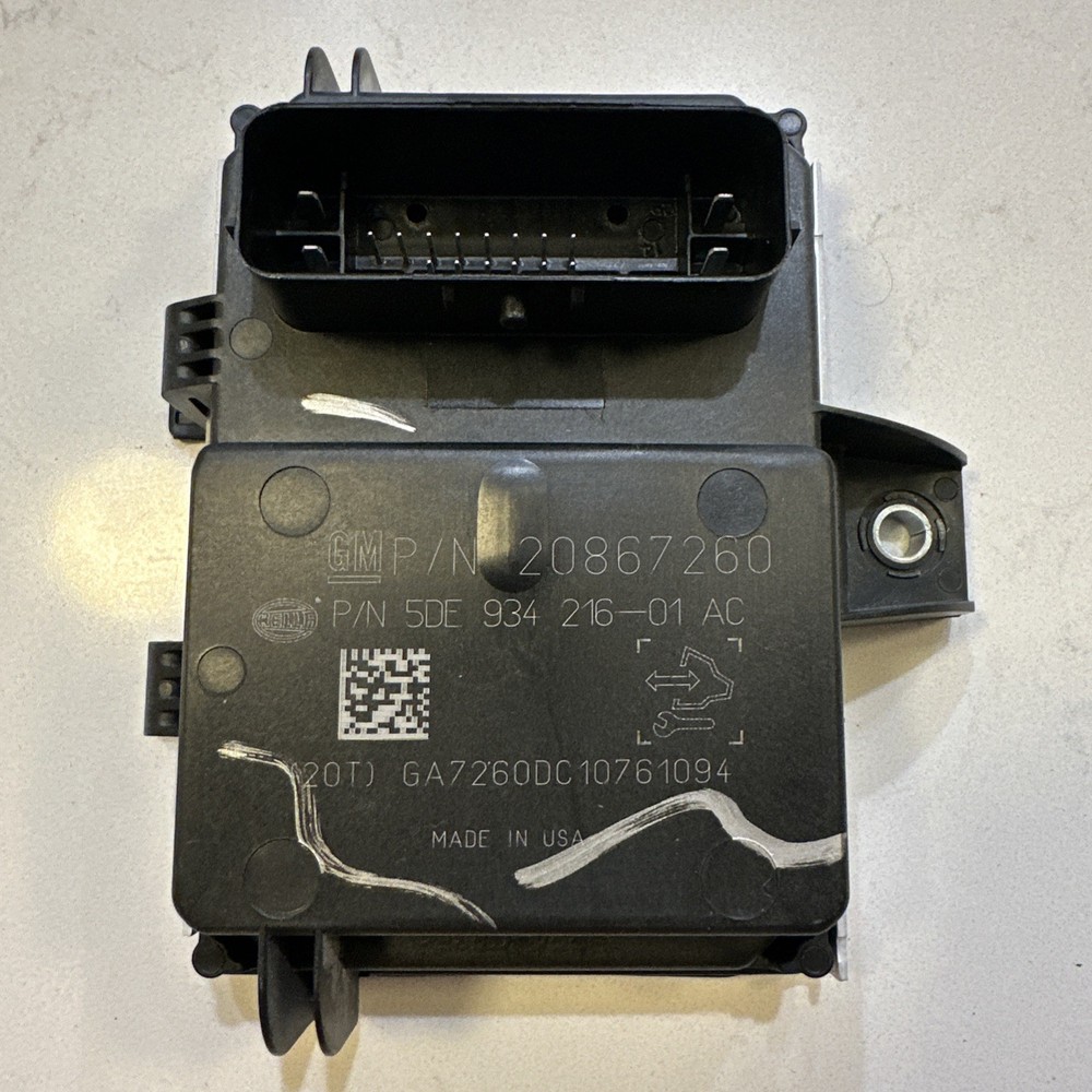 2011-2012 GM FUEL PUMP FLOW CONTROL MODULE OEM 20867260