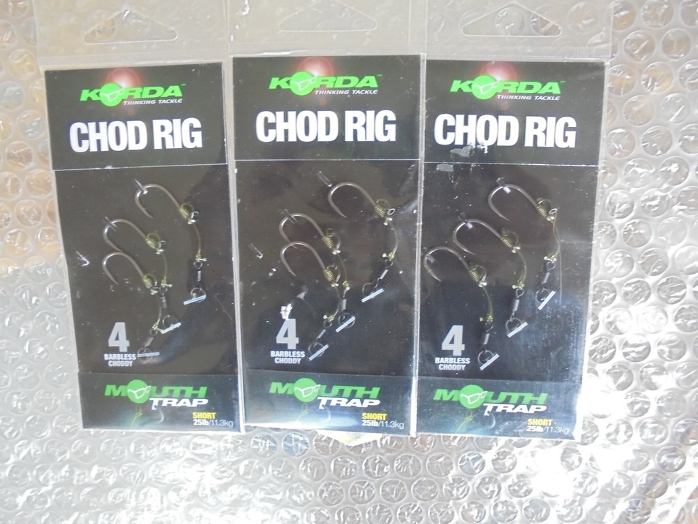 KORDA Chod rigs ( 3 packets )