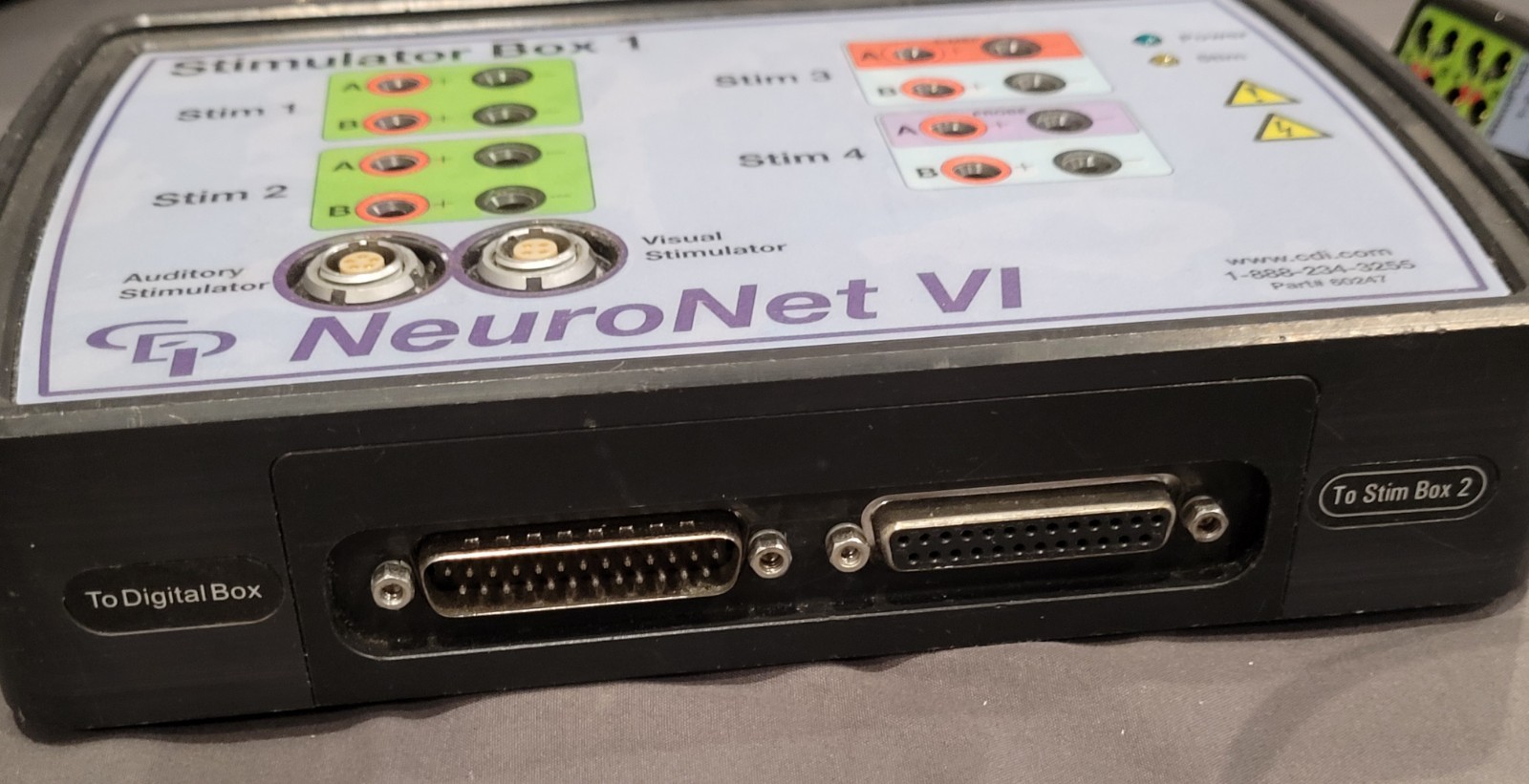 CDI NeuroNet VI Neuromonitoring Box With StimPod