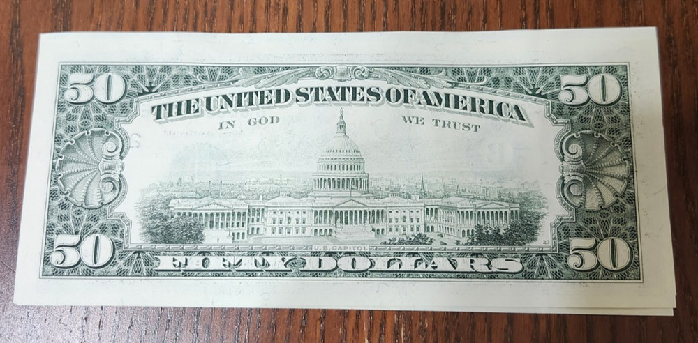 1993 $50 Dollar Bill Note Sequential Consecutive Serial Numbers Buy one or ten!