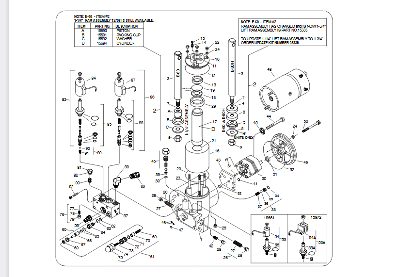 Motor for Meyer E57 E60 Pump 2 Posts Manual in Ad
