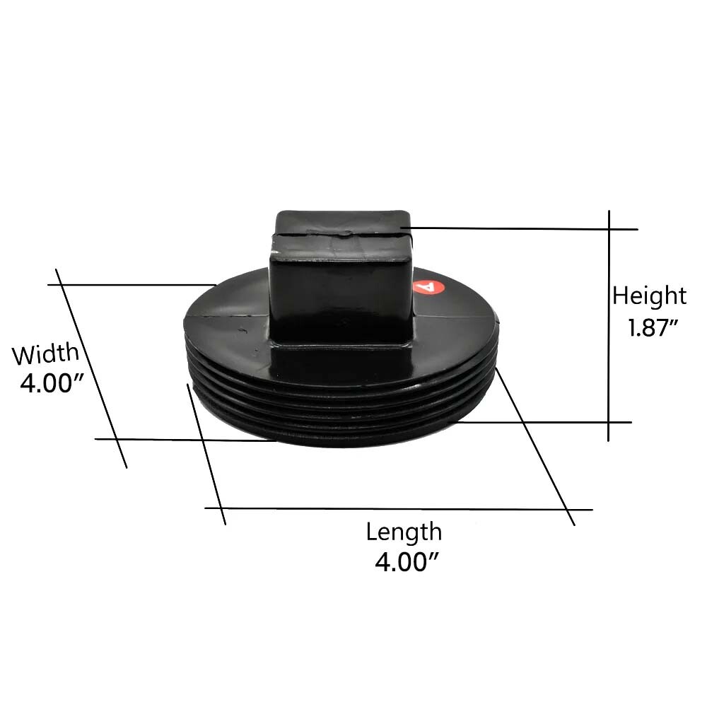 Thrifco 4 Inch ABS Plug - 6793054