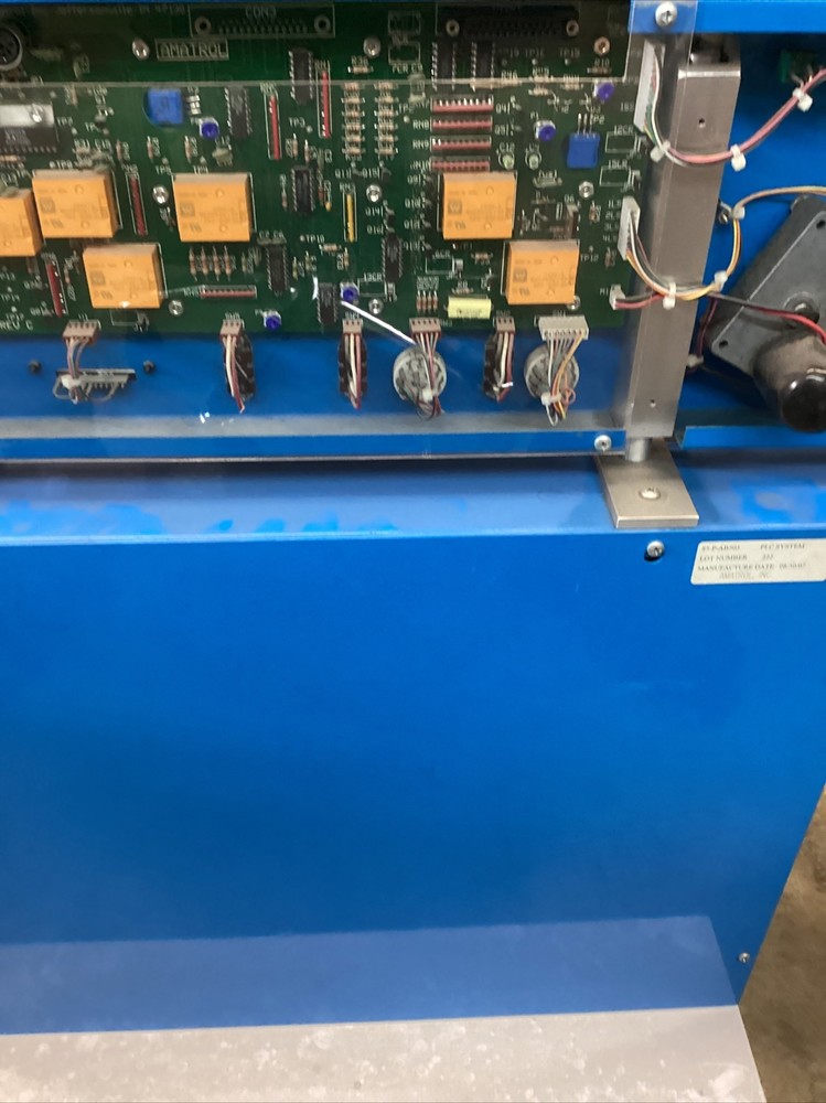 Amatrol Programmable Controller System Motor App.panel #17205