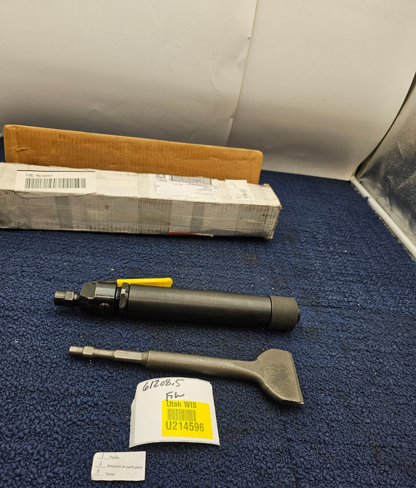 TEXAS PNEUMATIC TOOLS TX2LTCS Lever Throttle Chisel Scaler (Heavy Duty)