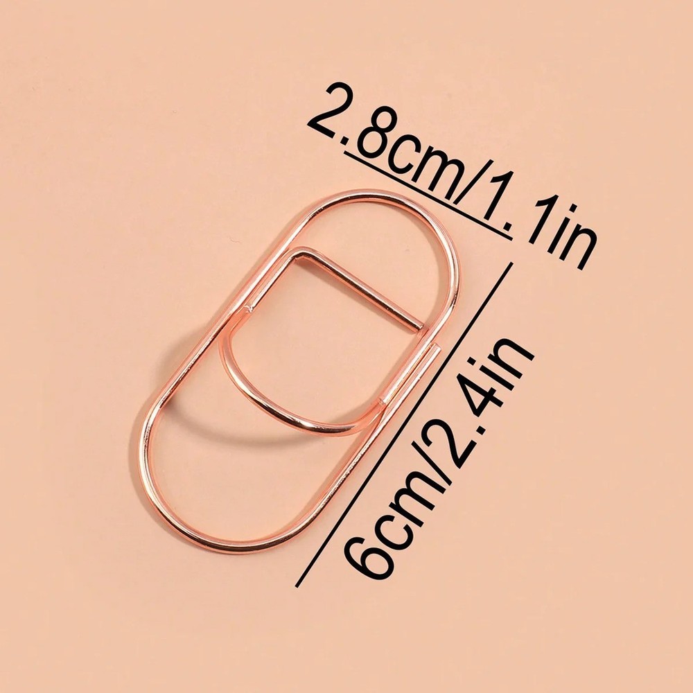 Multicolor Metal Writing Pen Clip - Creative Multifunctional Portable Notebook A