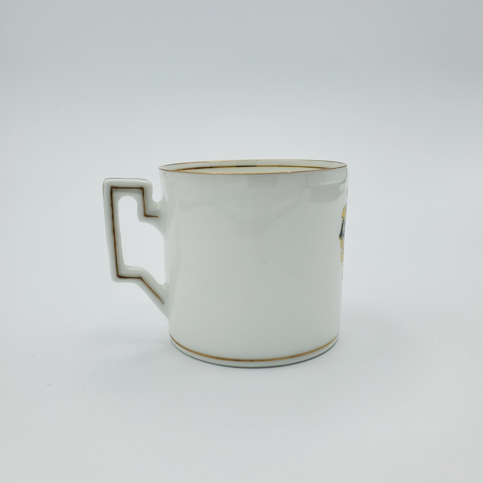 WWI Imperial German Loewen Leuven 1914-16 Belgium Porcelain Cup Schirnding AG