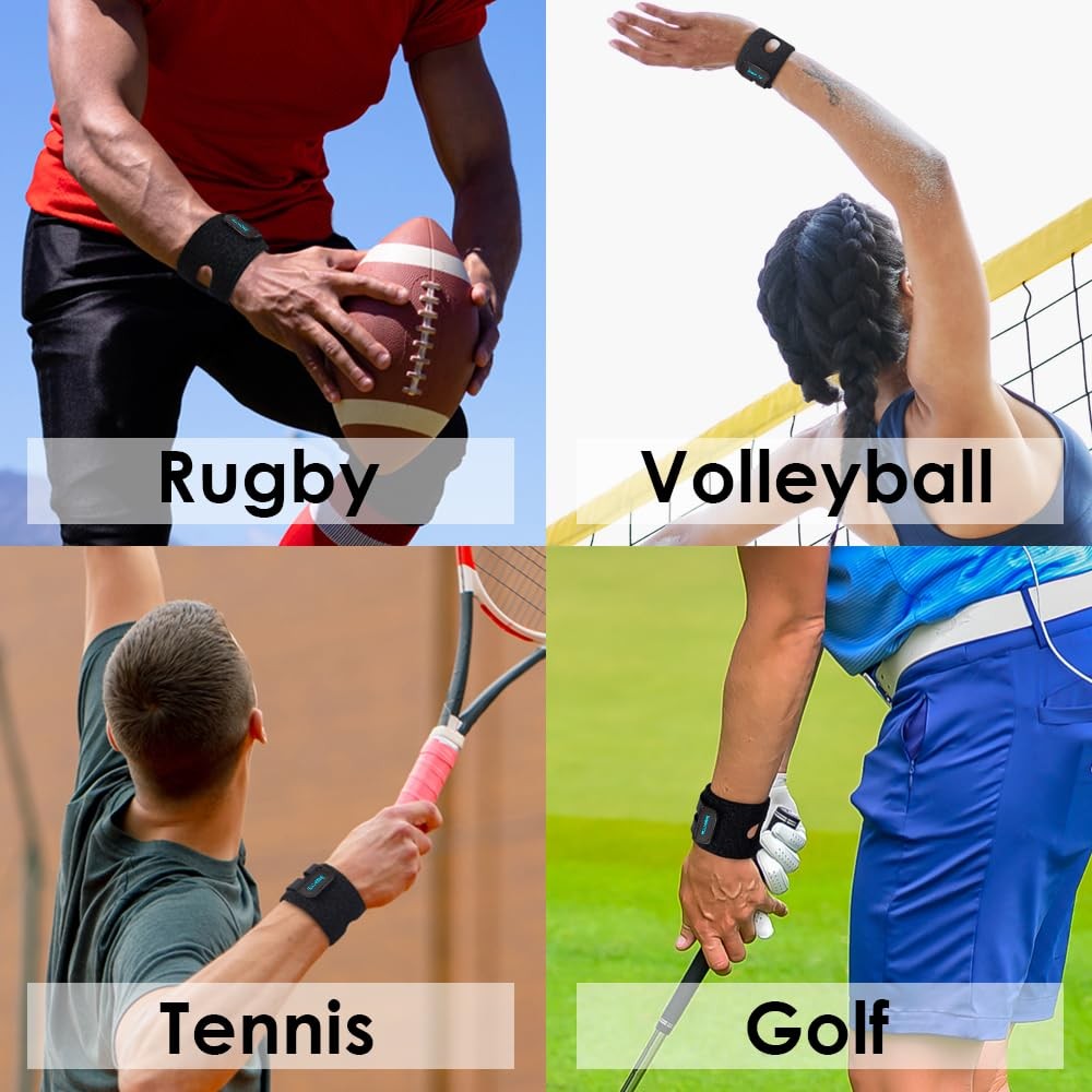 Closed-Loop Neoprene Wrist Wrap – Lightweight, Breathable Compression for Dai...