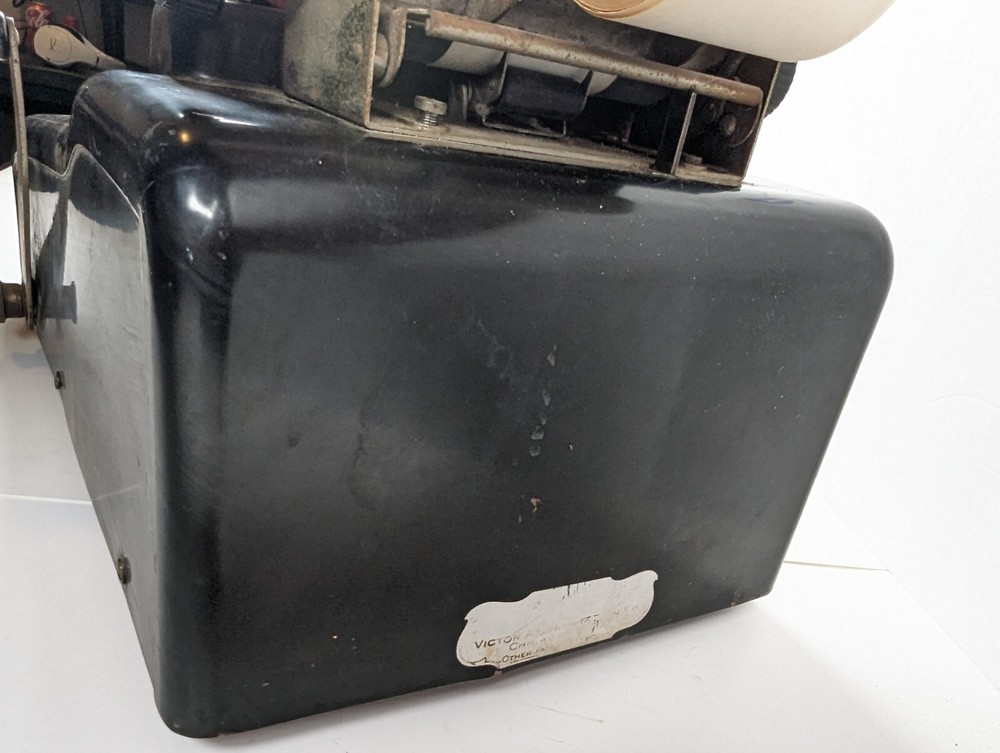 Antique VICTOR Adding Machine Vintage 1920's Era