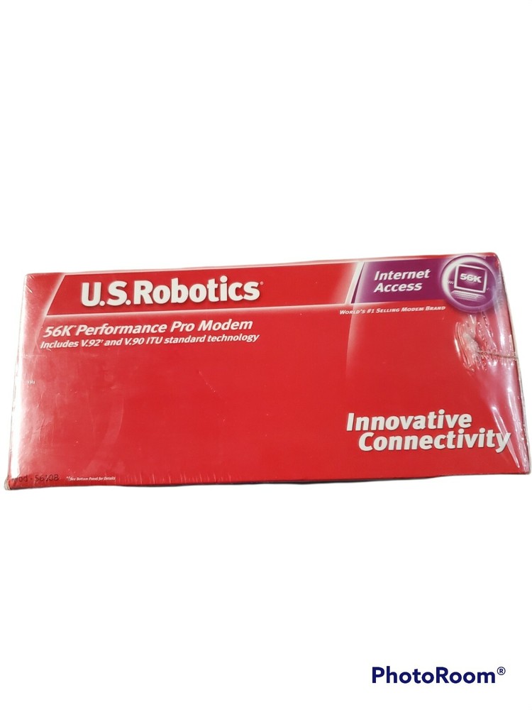 New USRobotics USR5610B 56 Kbps Performance Pro Modem Robotics