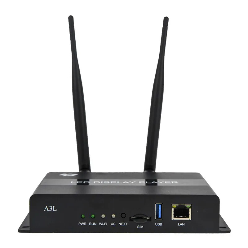 Huidu A3L LED Screen Async Multimedia Player Support Mobile APP Wireless Control