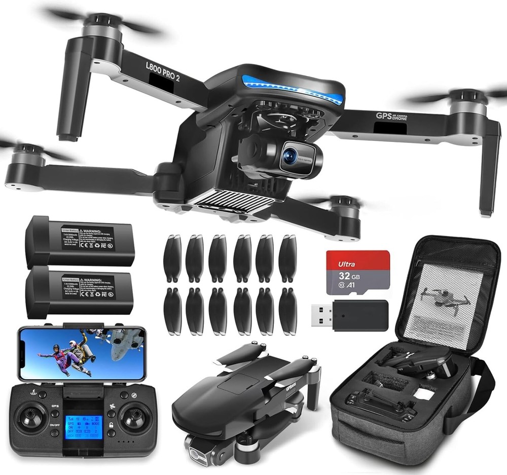 NMY Drones with 4K Camera Foldable RC Quadcopter 50 Mins Flight Time App Control