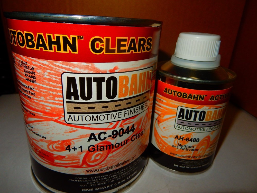 AC - 9044 High Solid Glamour Clear Coat Quart Kit Mix 4 to 1