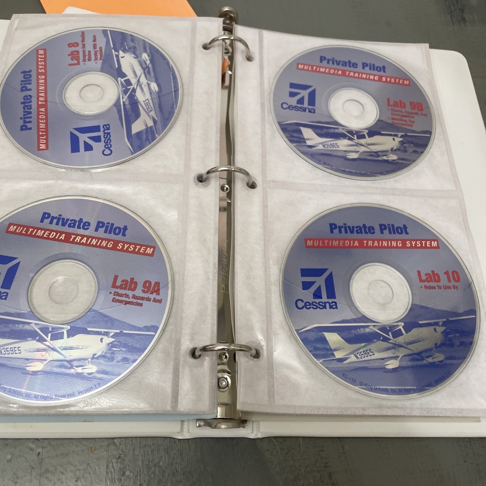Cessna Private Pilot Cleared For Take Off Multimedia Training 31 Computer Discs