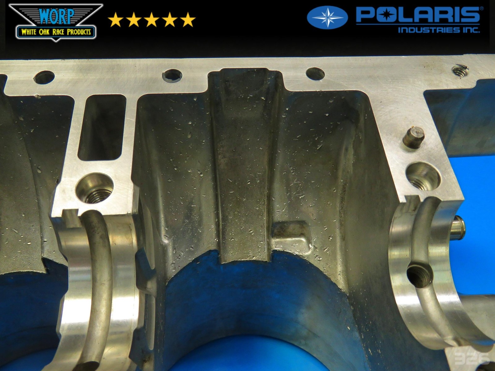 2011 POLARIS RZR XP 900 MATCHED CRANKCASE CRANK CASE SET BOTTOM END