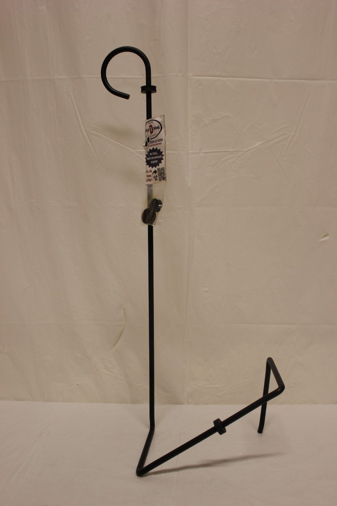 What D Hook 4" Deck Rail Post Garden Display Hook No Hardware Needed G2